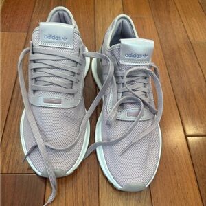 adidas Lilac/Light Purple Women's Mesh Trainers